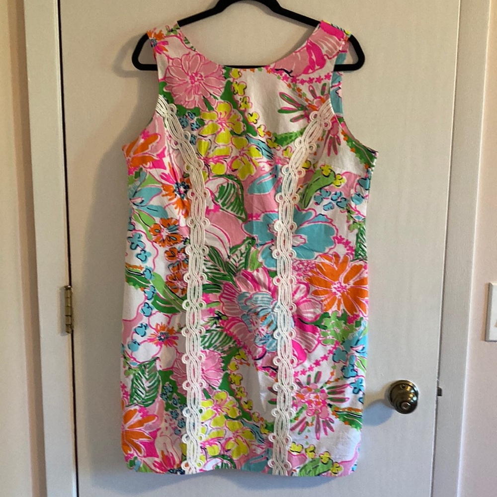 Lilly Pulitzer for Target dress.  NWOT.  Never worn. Pink print tank dress. 16